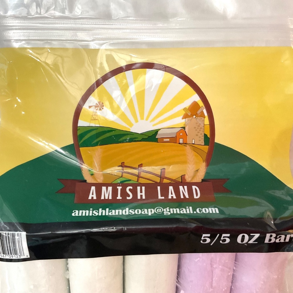Amish Land Bar Soap Amish Farms Bar Soap 5/5oz Bars - Picture 3 of 7